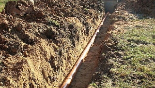 Копка траншей для водопровода в Ейске: цена за метр от 926 руб.